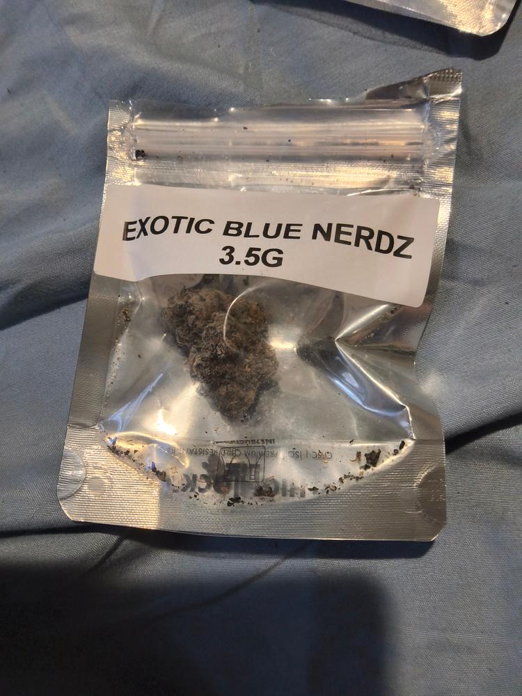 Exotic Blue Nerdz - Customer Photo From James Watkins