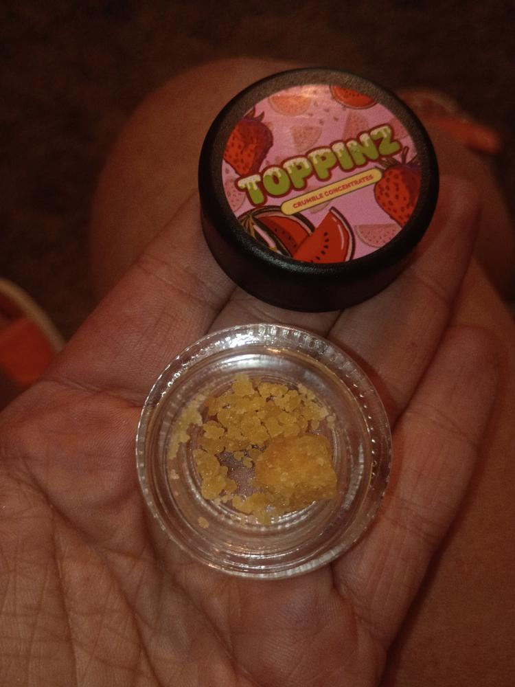 Toppinz Crumble 1g - Strawmelon Crush - Customer Photo From Lolo