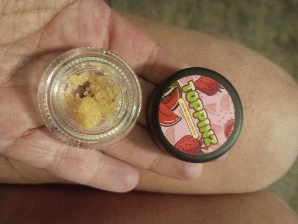 Toppinz Crumble 1g - Strawmelon Crush - Customer Photo From Lolo