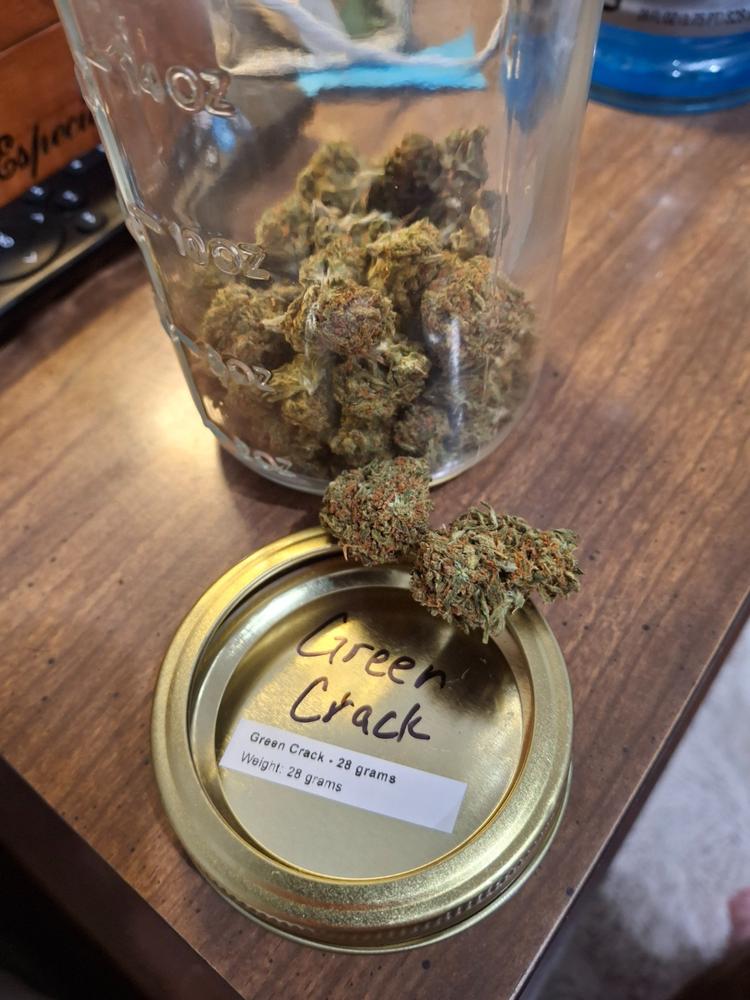 Green Crack - 28 grams - Customer Photo From Eric Plum