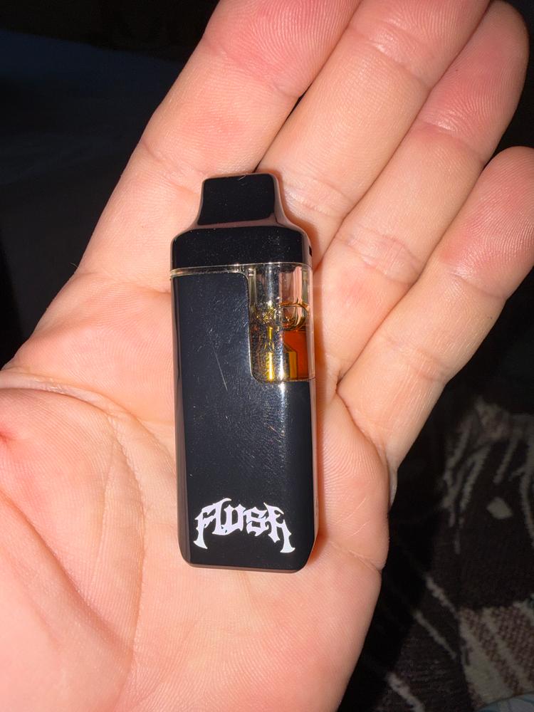 Flush Live Resin Liquid Diamonds Dispo (2g) - Origin OG - Customer Photo From Dustin Danks