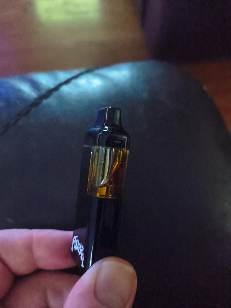 Flush Live Resin Liquid Diamonds Dispo (2g) - Origin OG - Customer Photo From Gregory Jones