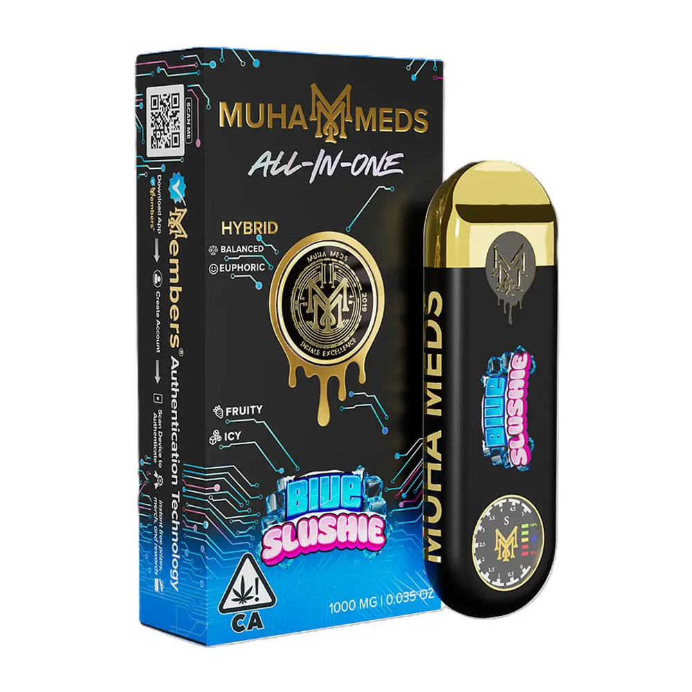 Muha Meds All in One (2g) - Blue Slushie - Customer Photo From River Krause