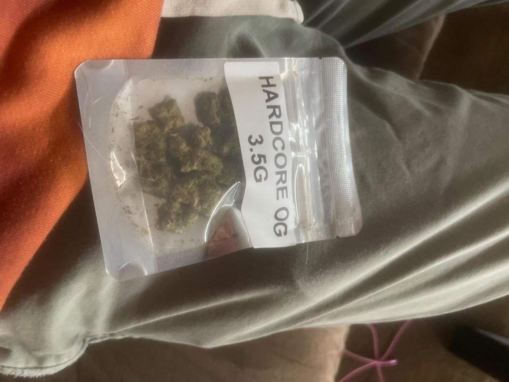 Hardcore OG - 3.5 grams - Customer Photo From Ryan Parry