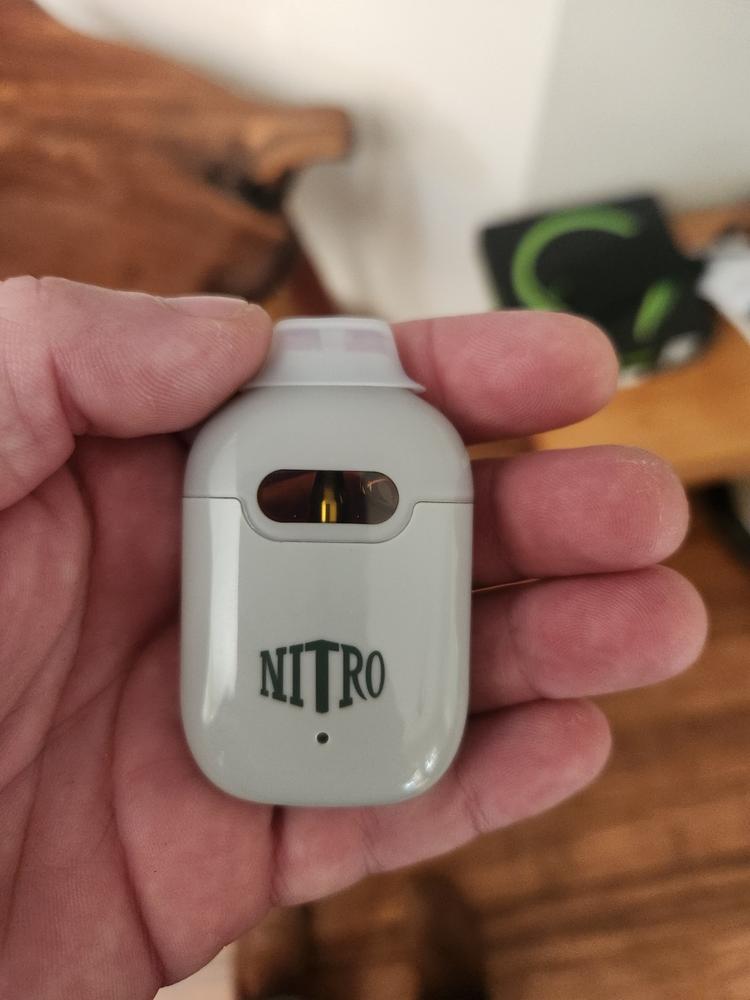 Nitro Live Resin Disposable (3g) - Gelato 41 - Customer Photo From Jeff Cameron