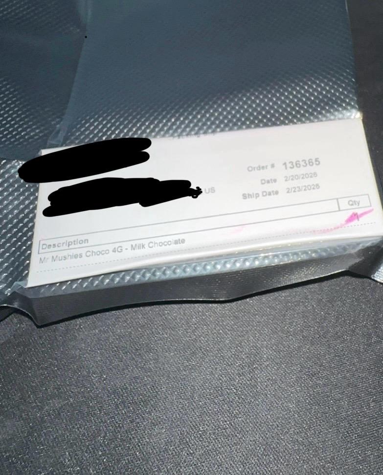 Mr Mushies Choco 4G - Milk Chocolate - Customer Photo From Dan P