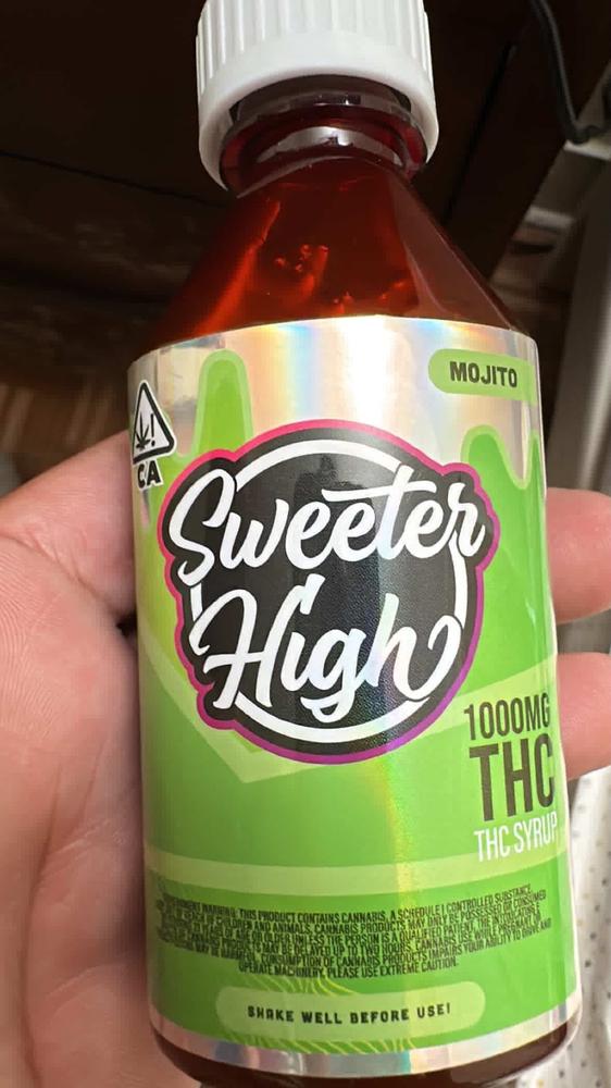 Sweeter High Syrup 1000mg - Mojito - Customer Photo From Jorge Guzman