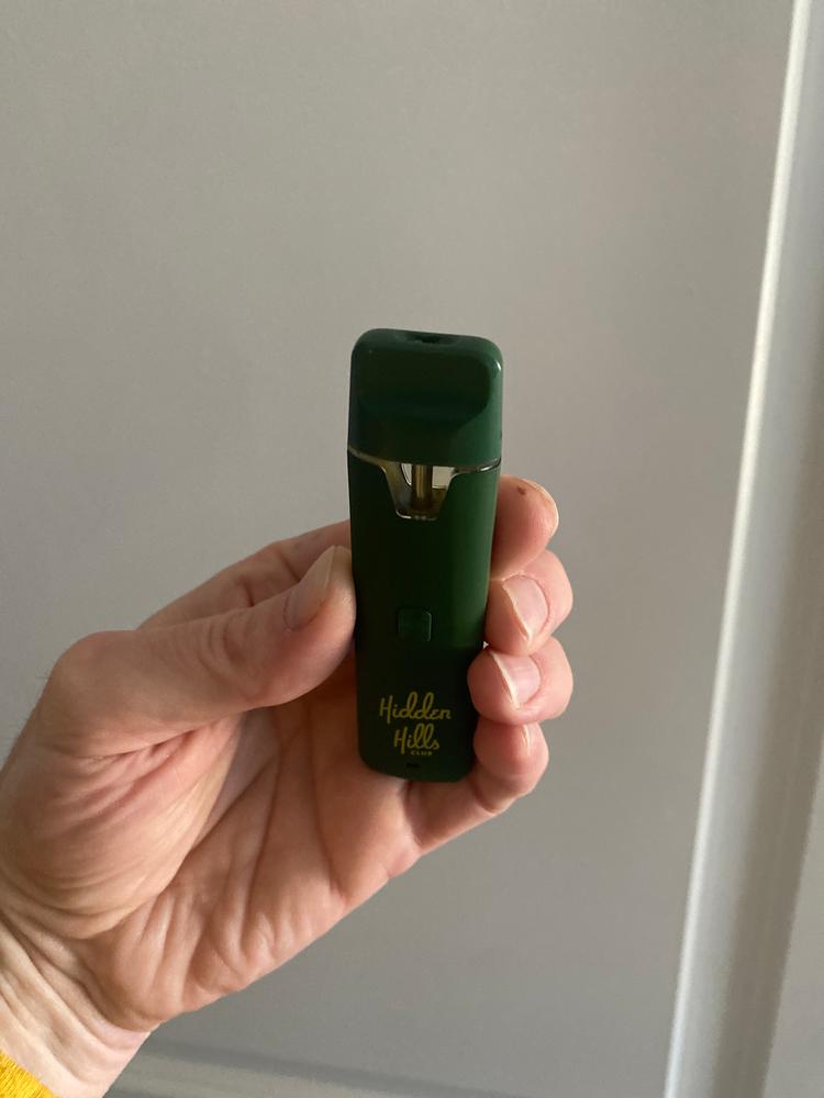 HIDDEN HILLS LIVE LIQUID DIAMONDS VAPE 2G – Electric Blue - Customer Photo From Wesley Elmore