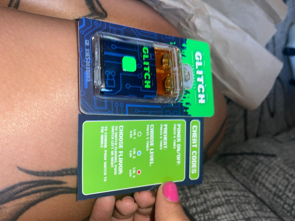 Glitch 4g Disposable - Purple Punch - Customer Photo From Phoebe Jackson