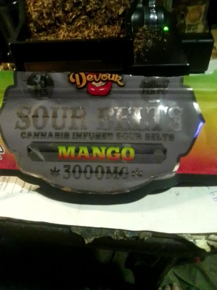 Devour Edibles (750mg) - Watermelon Slices - Customer Photo From Mark G Harsh