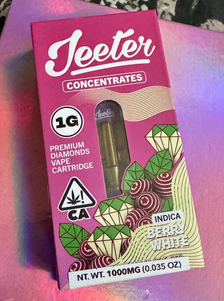 Jeeter Juice 1g Carts - Berry White - Customer Photo From Randy D.