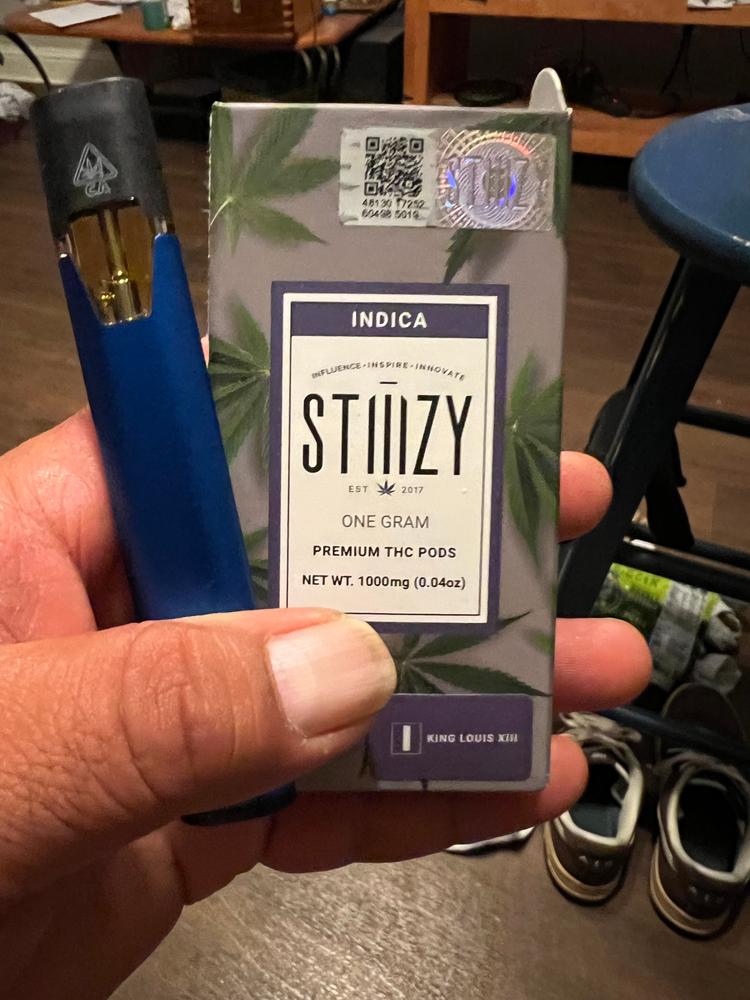 Stiiizy 1g Pods - King Louie XIII - Customer Photo From Raul 