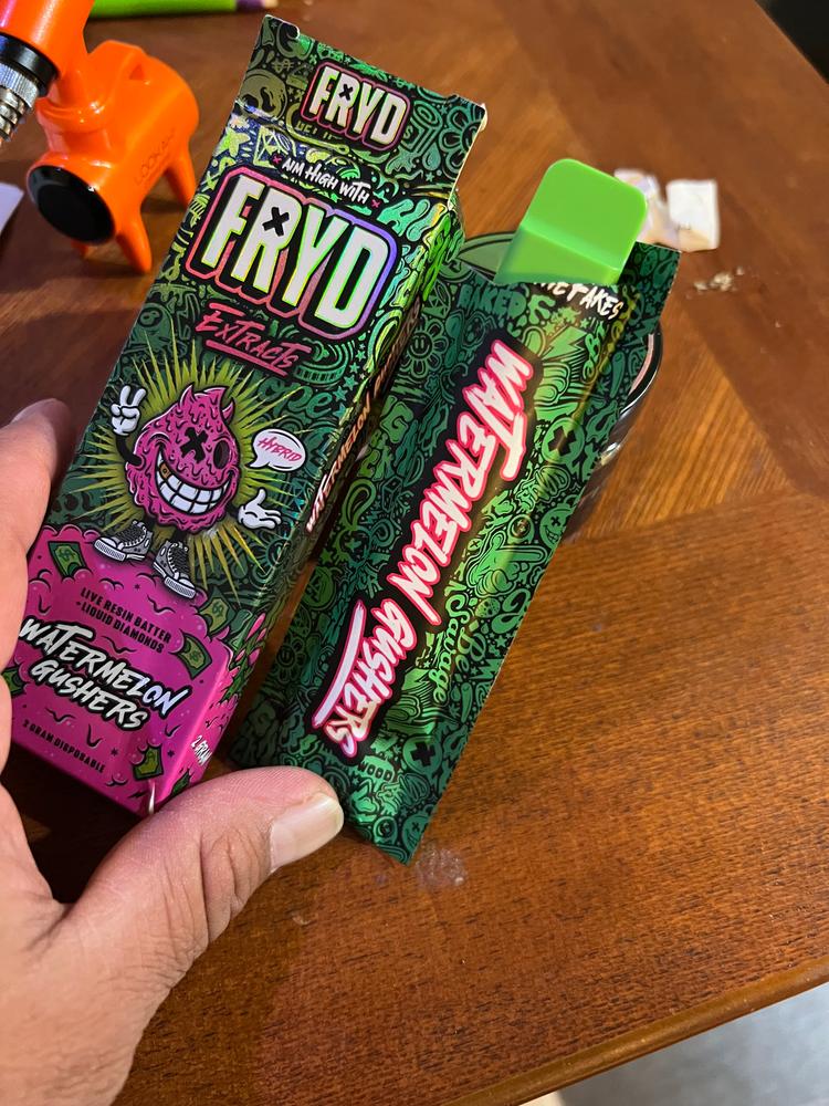 Fryd 2g Disposables - Peach Rings - Customer Photo From Raul Coronado