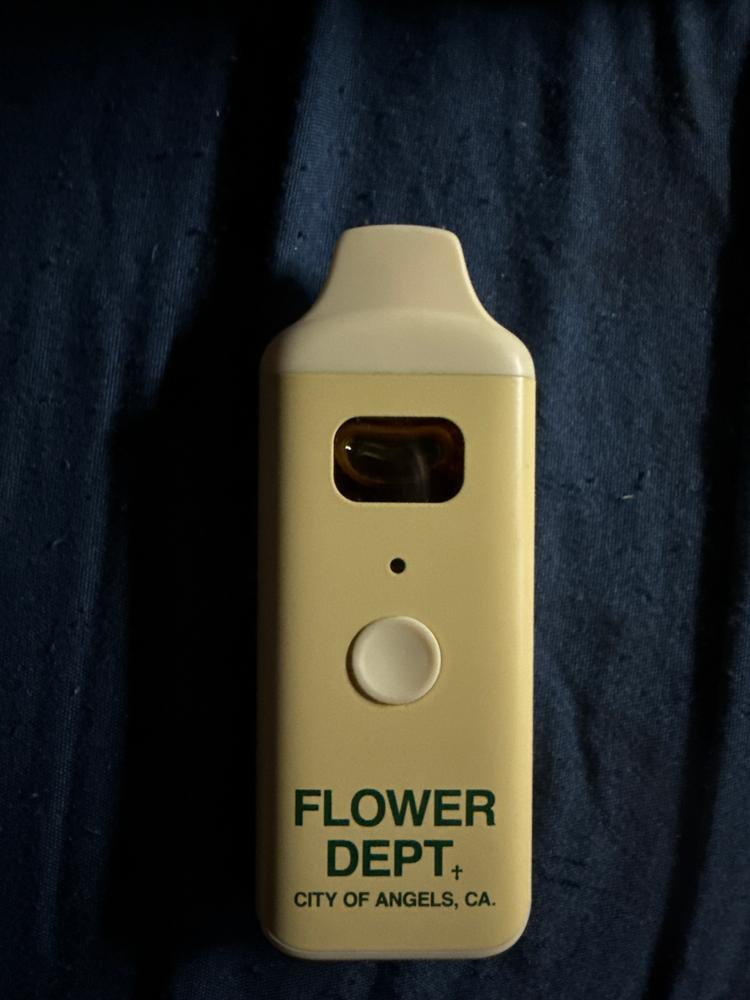 Flower Dept (2.5G) Liquid Diamond Disposable - Russian Peaches & Cream - Customer Photo From Anna 