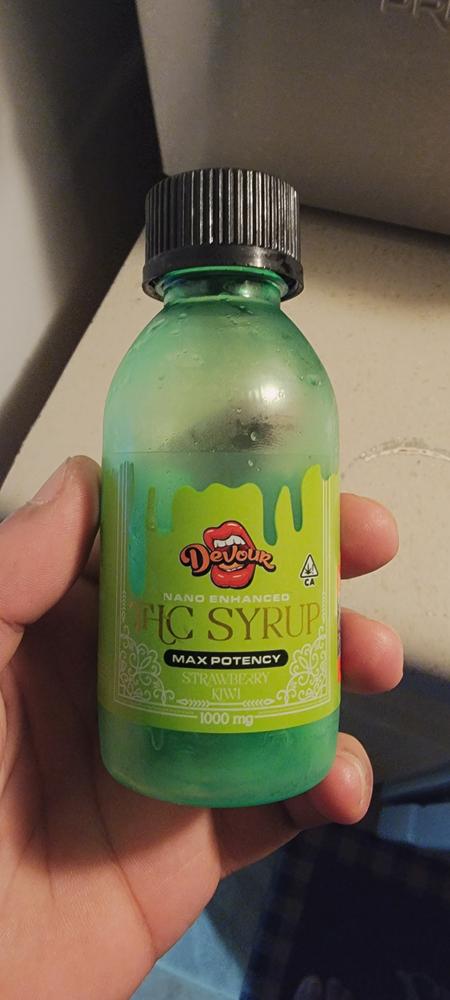 Devour Syrup 1000mg - Strawberry Kiwi - Customer Photo From Danny R.