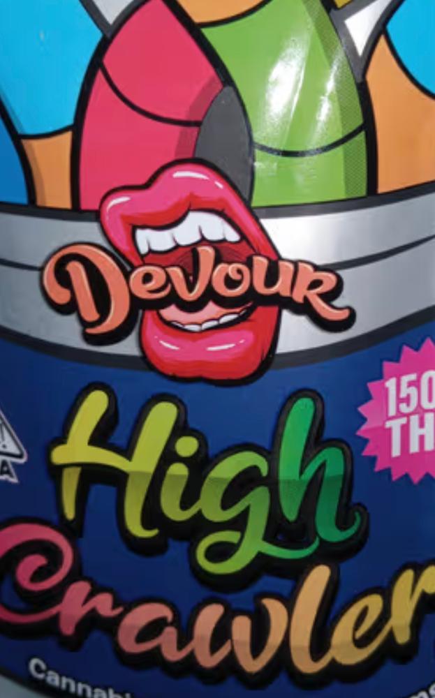Devour Edibles (1500mg) - High Crawler - Customer Photo From Anthony 
