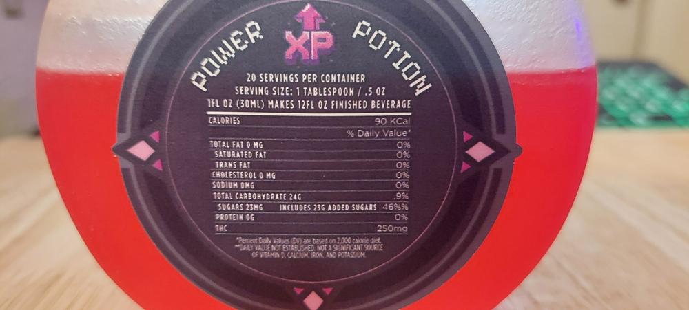 XP Power Potion (5000mg) - Kiwi-Strawberry - Customer Photo From Grin Reaper