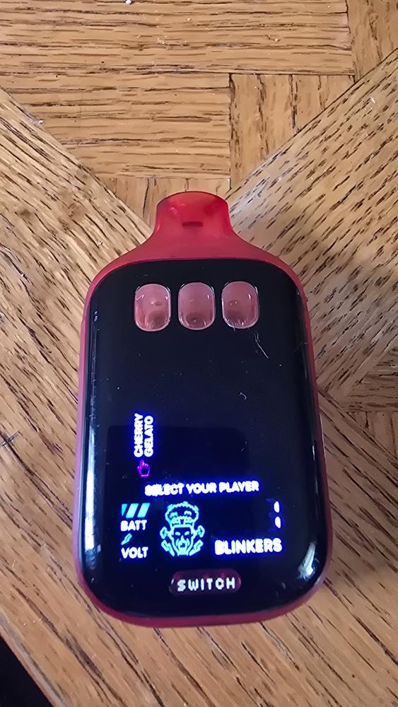 Boutiq Switch V5 (2g) - Cherry Gelato x Fruit Stripe x Straw-Tangie - Customer Photo From KRISTINA SERVIDIO
