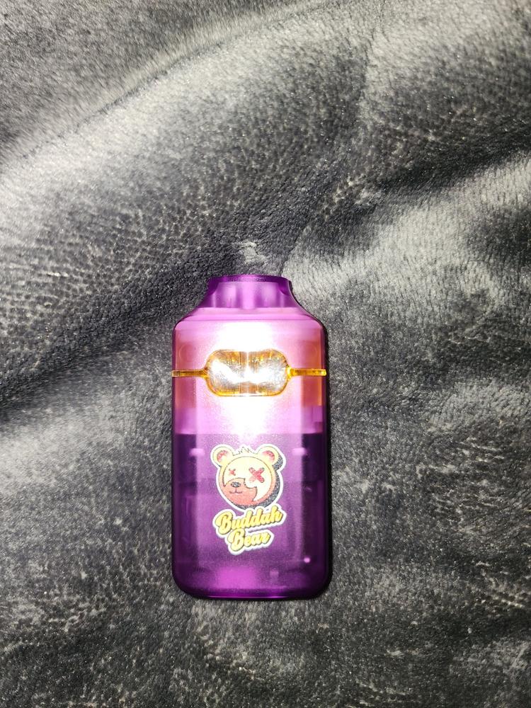 Buddah Bear Sugar Diamond Dispo (3g) - Purple Melon - Customer Photo From John Flathers