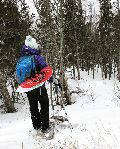 Eva Snowshoe (Red) - Customer Photo From Adrian Richie