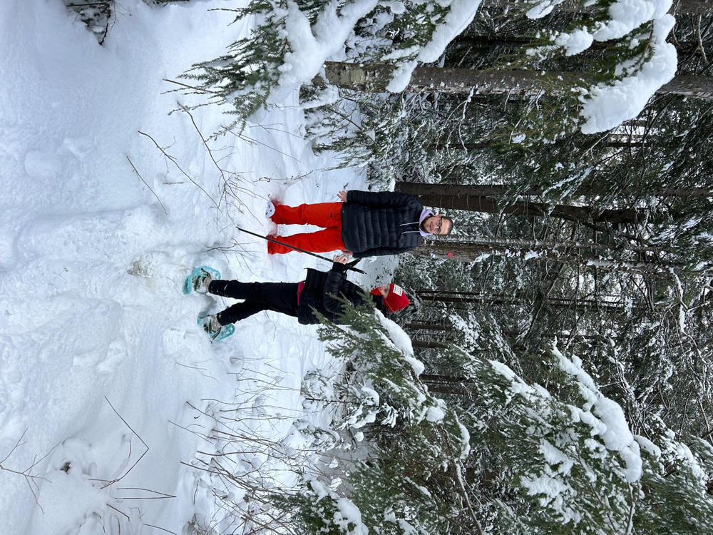 Eva Foam Snowshoes Blue - Customer Photo From Robyn Weisel