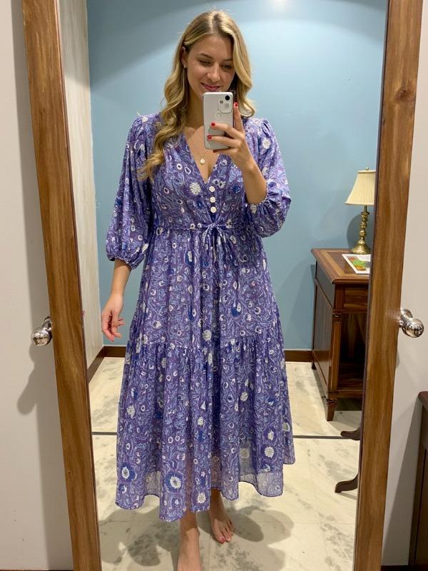 Kaia Maxi Dress - Lavender - Customer Photo From Phoebe M.