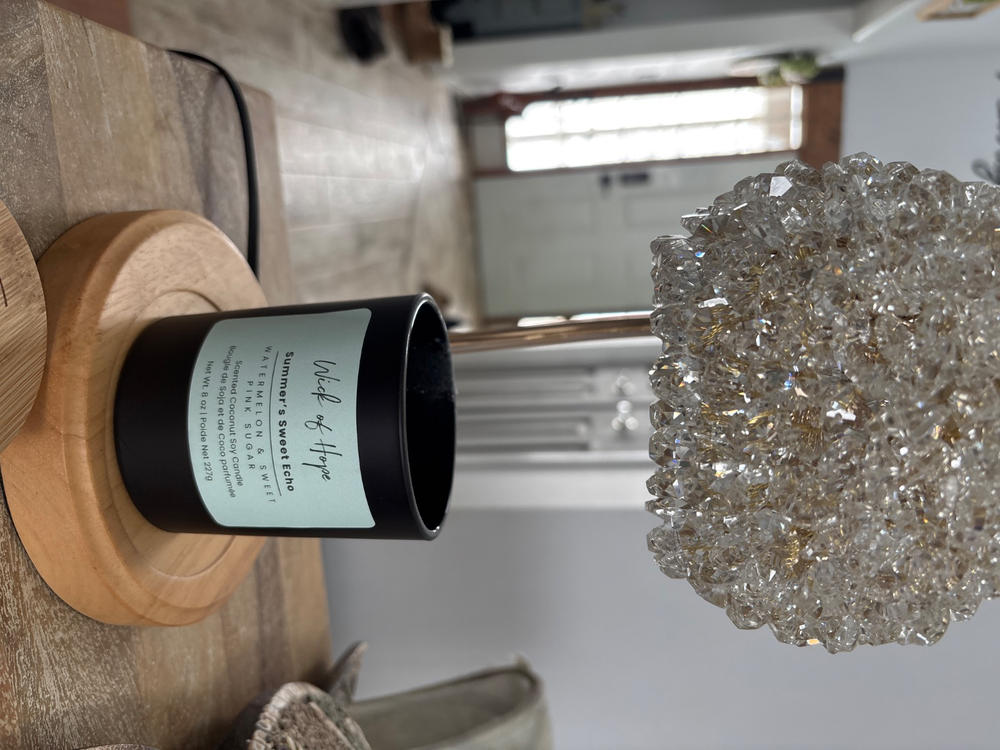 First Light Freshness Candle | Green Tea + Pear - Customer Photo From Carrie Crispin