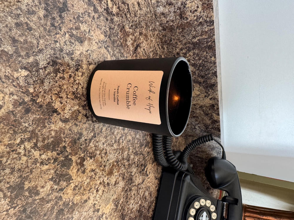 Cozy Spice Embrace Candle | Amber Romance + Vanilla - Customer Photo From Heidi Hodgson