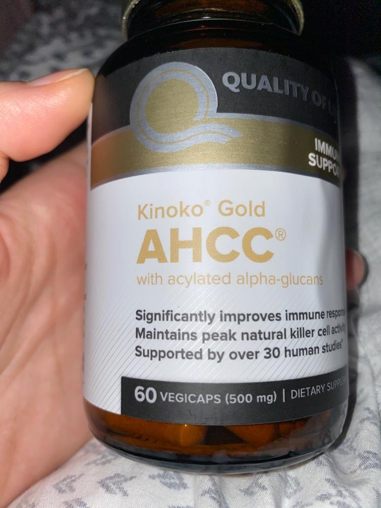 AHCC® - Kinoko Gold - Customer Photo From Anonymous