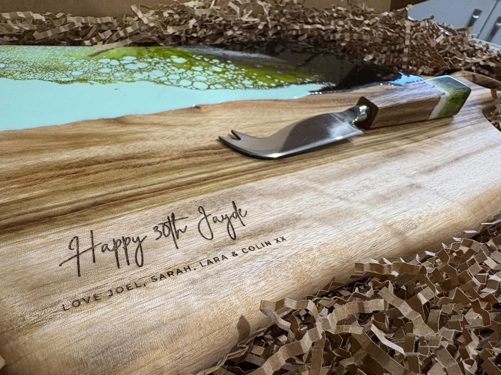 Medium Resin Paddle - Customer Photo From Sarah Duncan