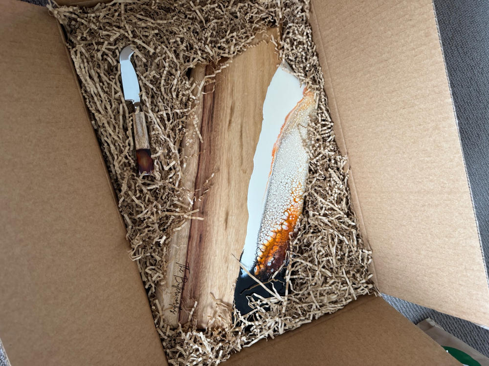Large Resin Paddle - Customer Photo From Megan Wright
