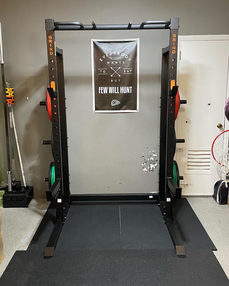 GRIND Fitness Chaos4000 Half Rack - Customer Photo From Vin