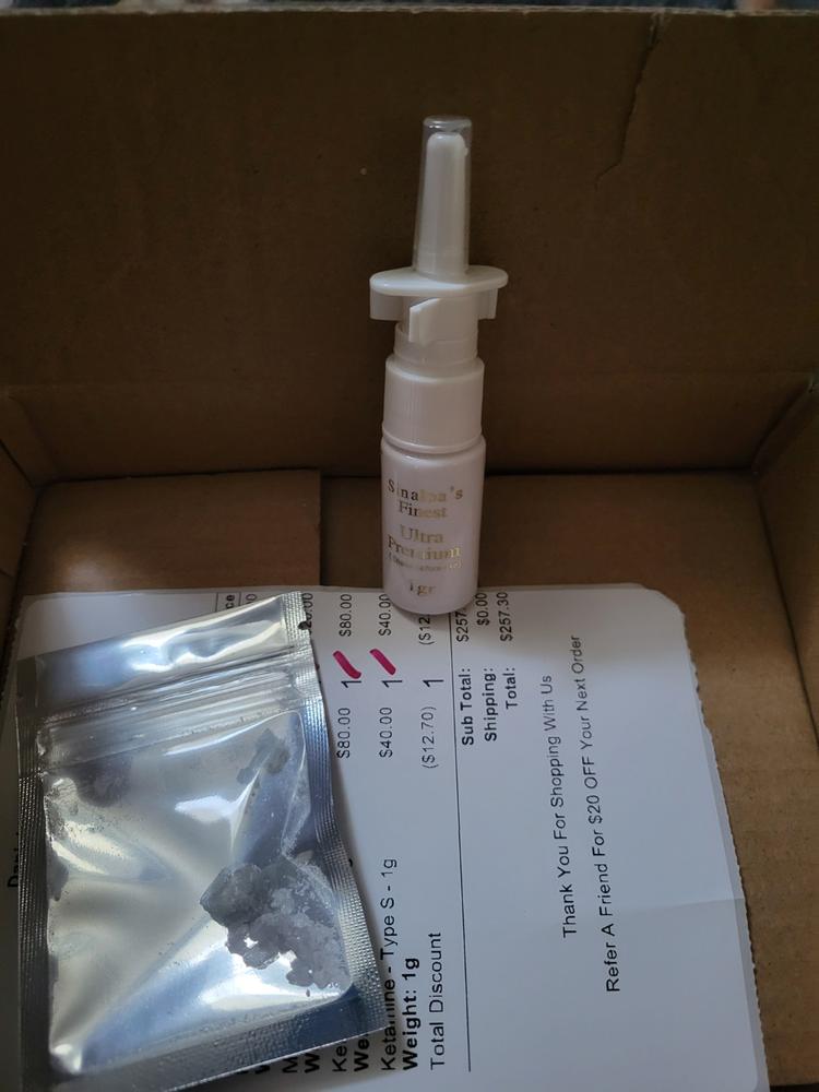Cocaine - Nasal Spray (Ultra Premium) - 1 Gram - Customer Photo From Daniel Kendall
