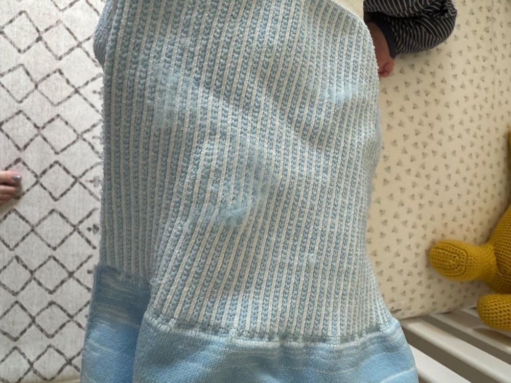 Blue Swaddle Sleep Sack - Customer Photo From Haley Buck