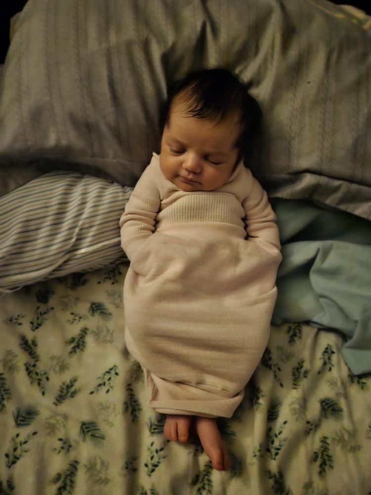 Pink Swaddle Sleep Sack - Customer Photo From Raman Van Essen