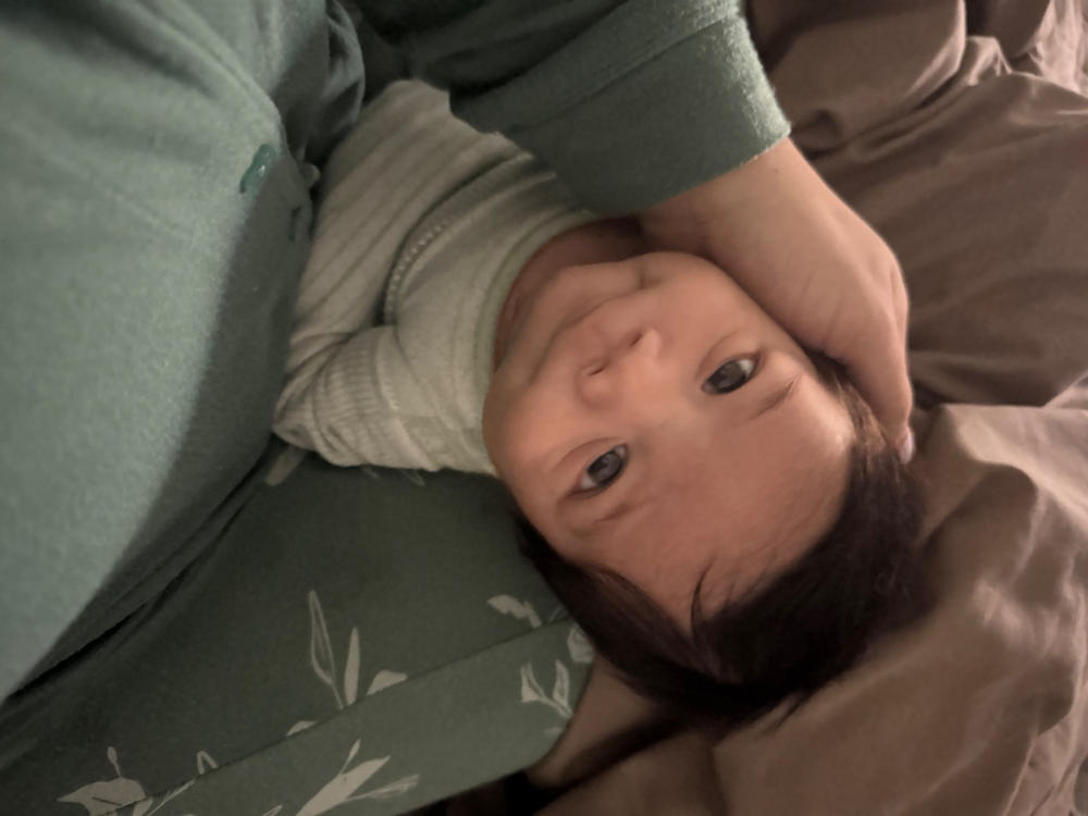 Bamboo Blend Mint Swaddle Sleep Sack - Customer Photo From Ashliann Rivera