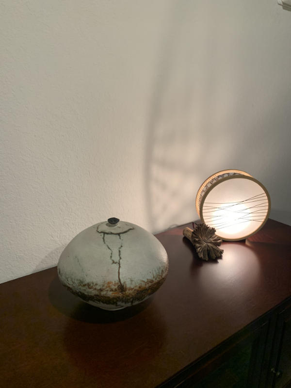 Bamboo Floor Lamp “Lantern of Shadow” | Elegant Japanese