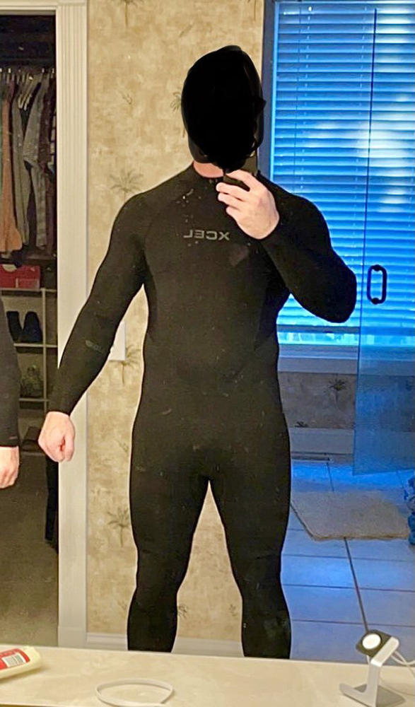 HOMME PLESSE黒 サイズ2 4/3mm Men's XCEL AXIS Back Zip Fullsuit | Wetsuit Wearhouse