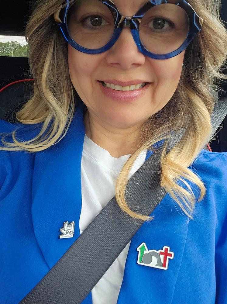Custom Soft Enamel Pins - Customer Photo From Pedro Gelabert