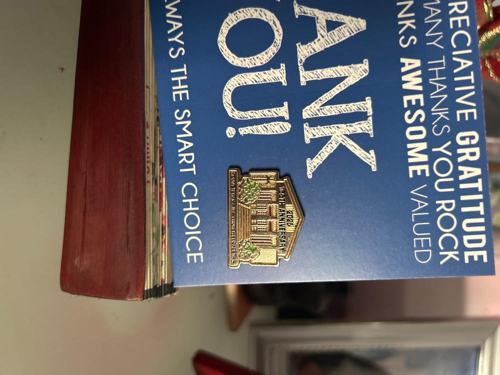 Custom Soft Enamel Pins - Customer Photo From Denise Wadley-Smith