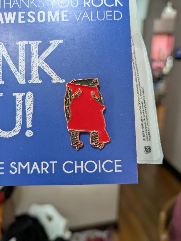 Custom Soft Enamel Pins - Customer Photo From Margaret Moll