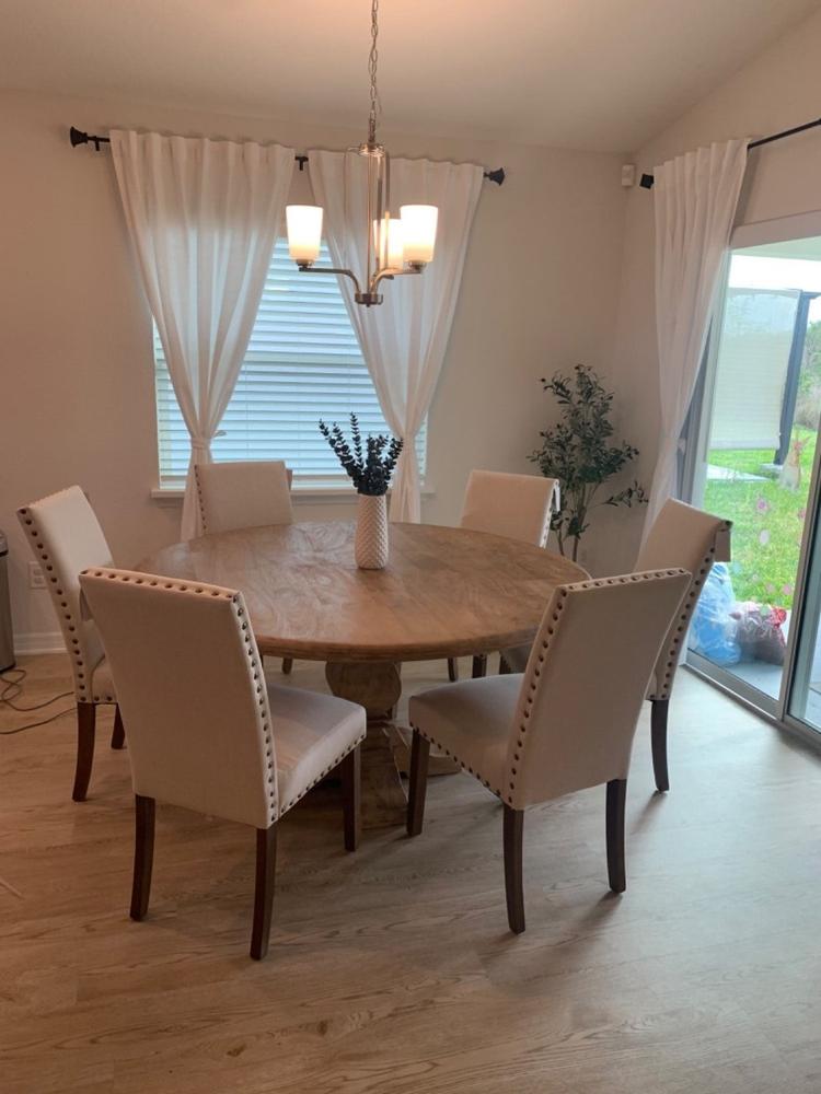 Pengrove Round Dining Table - Customer Photo From Heather Anthony