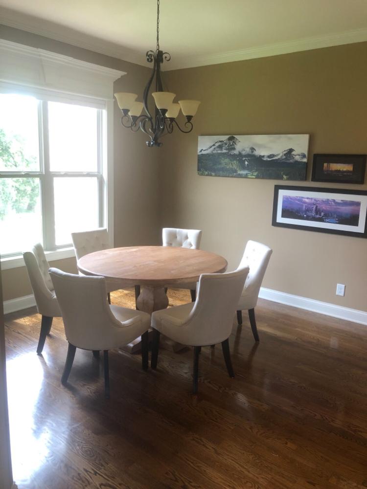 Pengrove Round Dining Table - Customer Photo From Tami Rogers