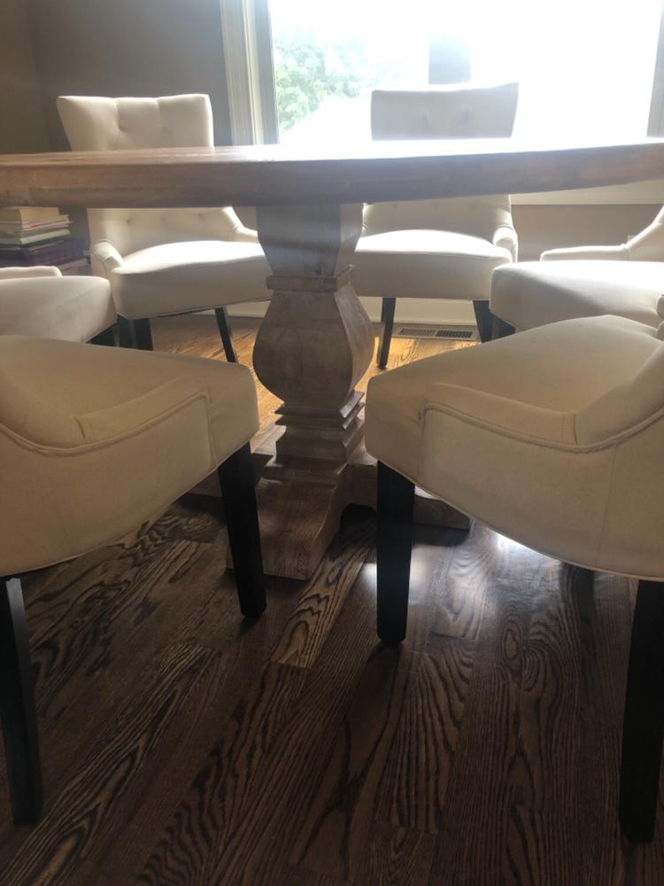 Pengrove Round Dining Table - Customer Photo From Tami Rogers