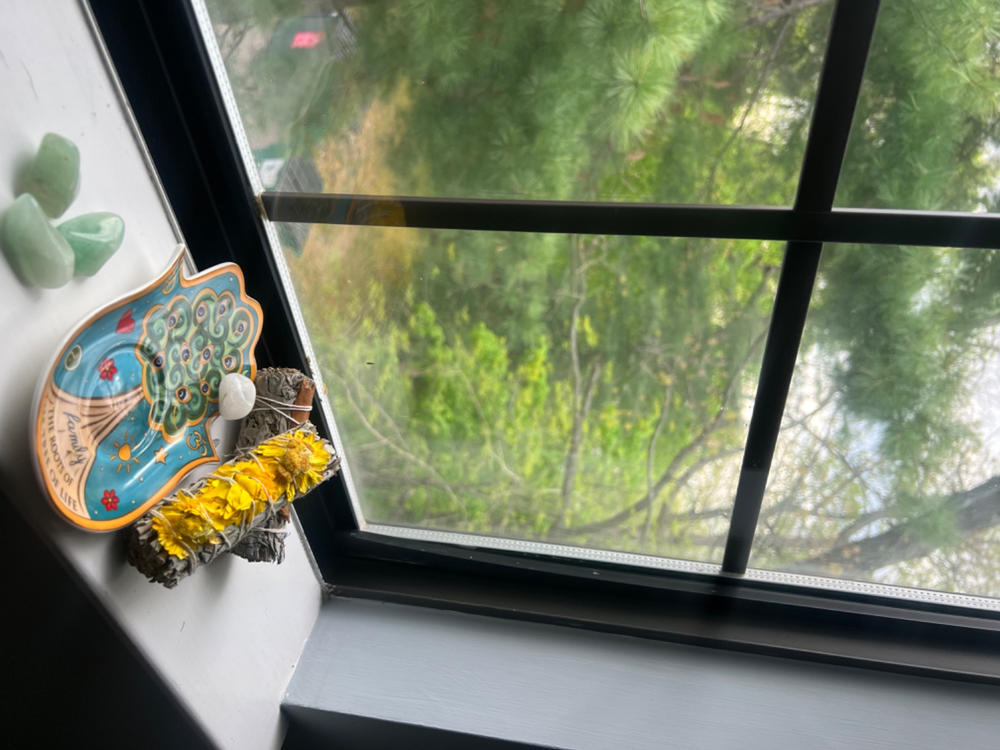 Abundant Prosperity - Hamsa Plate & Sage Box - Customer Photo From jacqueline SARACCO