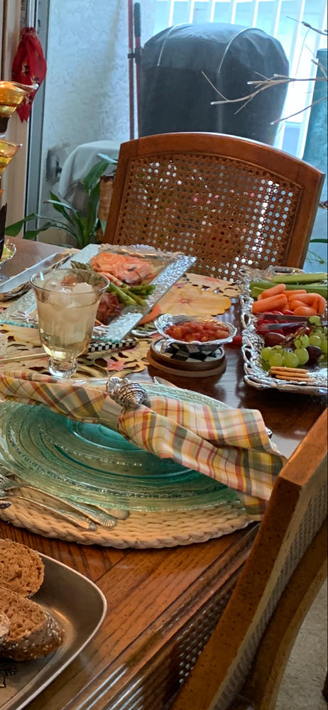 Grape Oblong Tray - Customer Photo From Janice Dennin