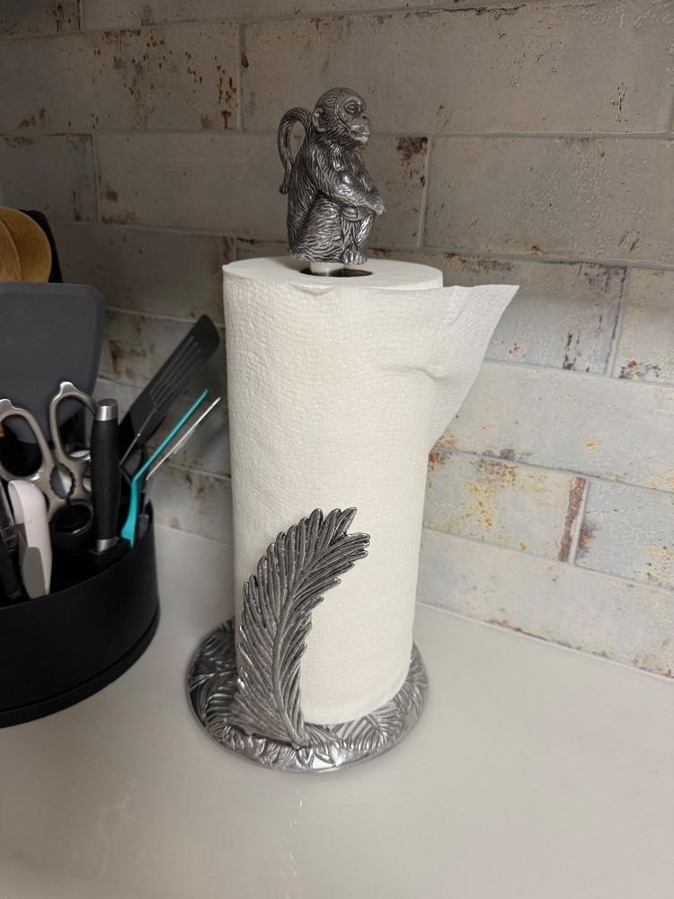 Monkey Towel Holder - Customer Photo From Rachel Johnson