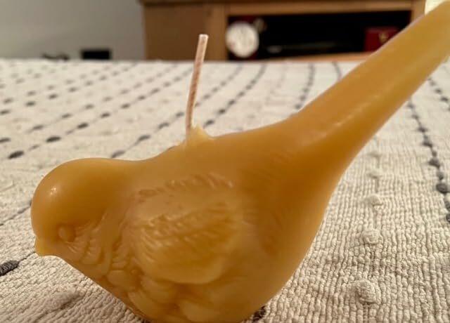 Beeswax Song Bird Candles - Customer Photo From Sammie
