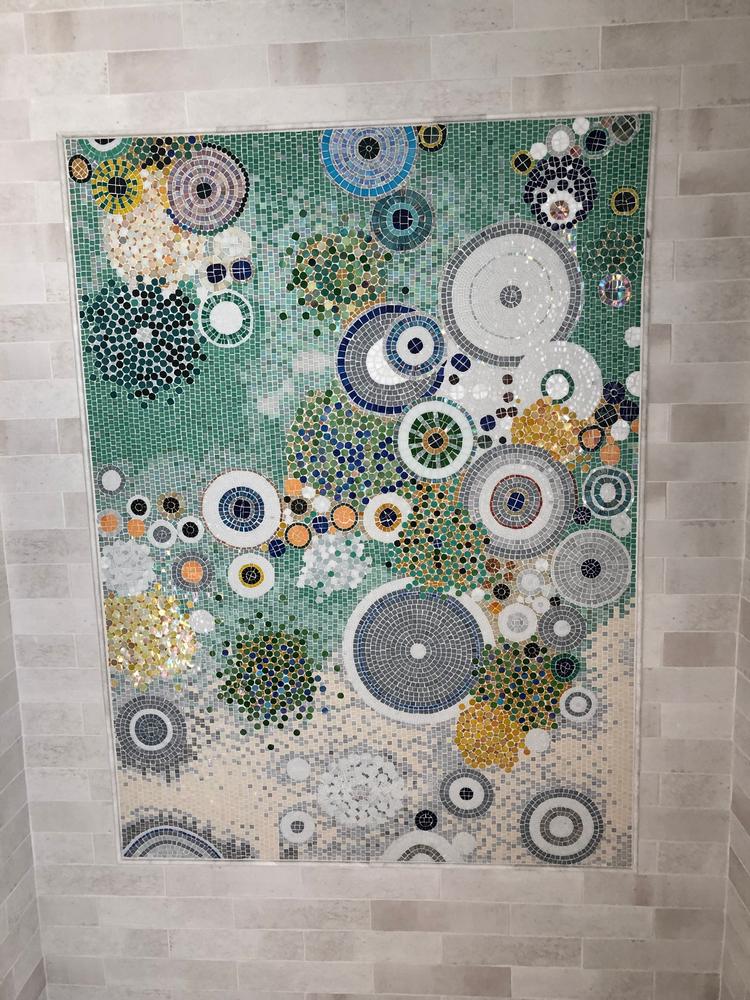 Anastasia - Abstract Mosaic Pattern - Customer Photo From Kathy 