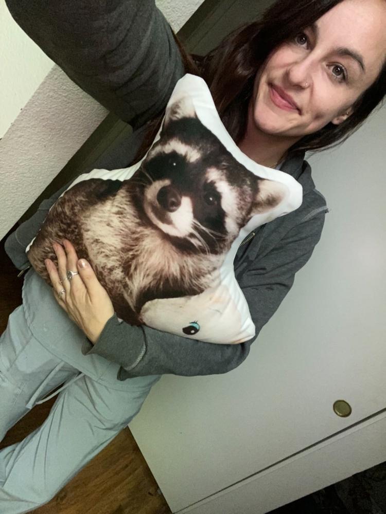 Custom Animal Pillow - Customer Photo From Tori